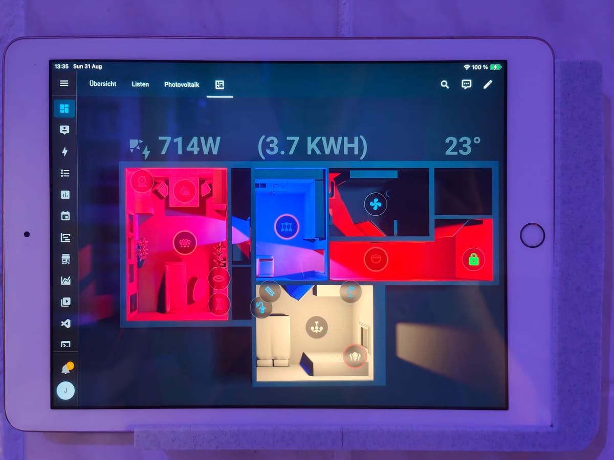 Building a Physically Accurate 3D Floorplan for Smart Home Control